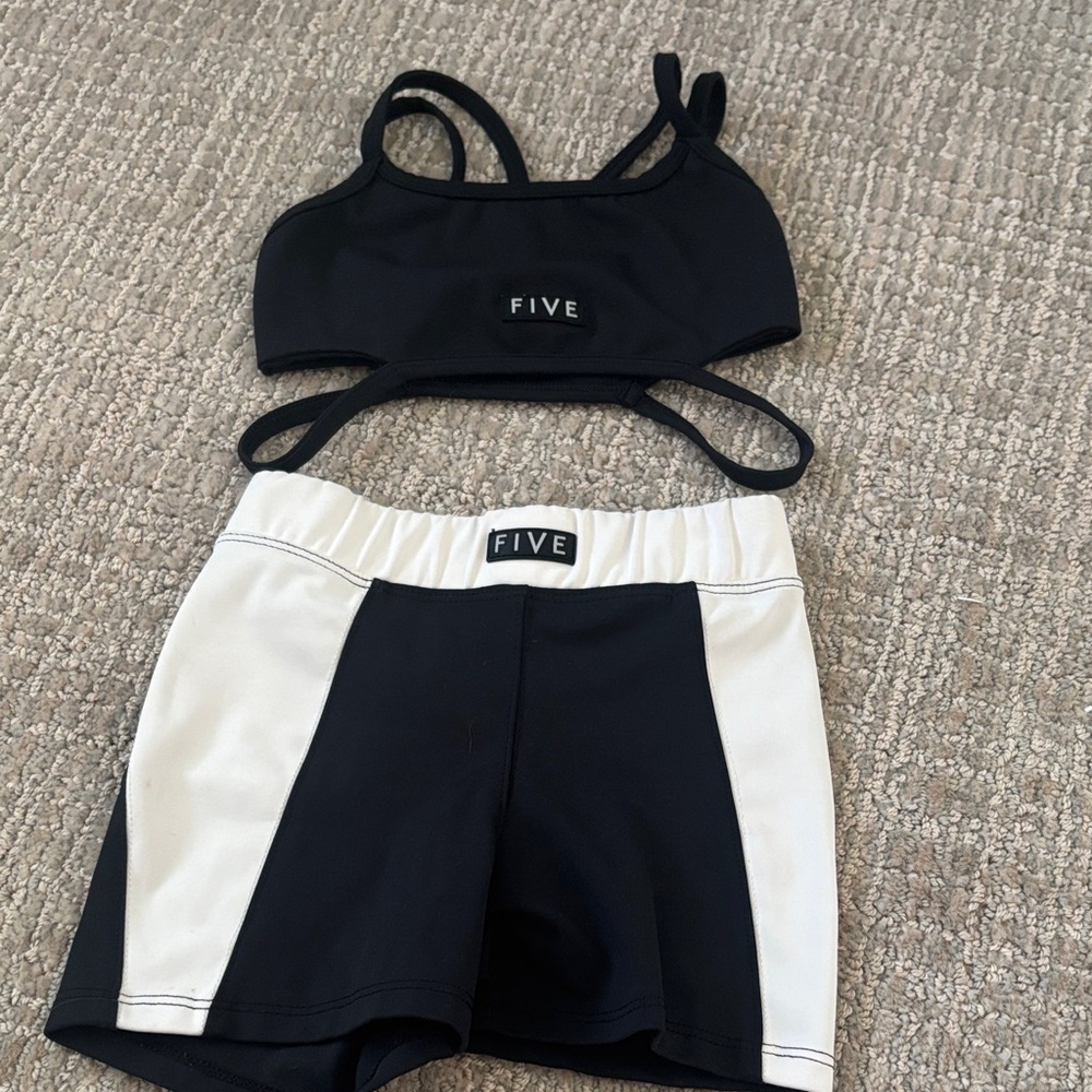 FIVE Kids Black and White Sports Set